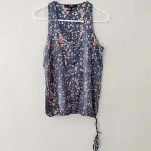 GREEN PEACH SPECKLED BUBBLE TOP